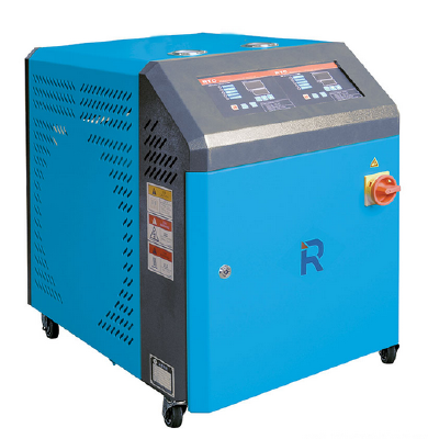 Dual-temp mold oil circulation controller