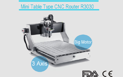 Mini Table Type CNC Router R3030 for Hobby