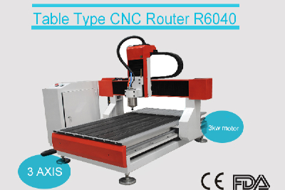  High precision mini table type CNC Router R6040