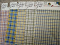 100% cotton yarn dyed wholesale fabric 80x70 hot shirting fabrics