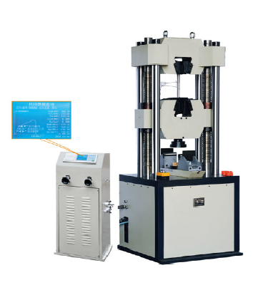 Digital display hydraulic universal testing machine