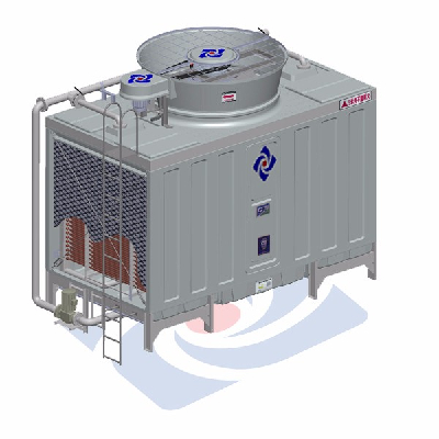 Directly Sale Enegy Saving Cooling Water Tower With Copper Coil Inside