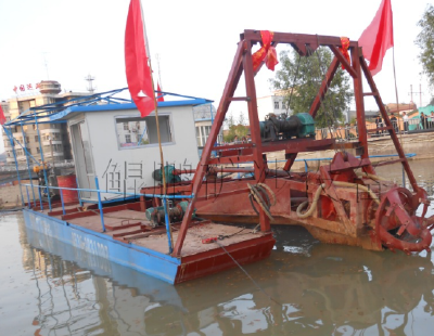 The large cutter suction dredger