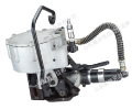 Separating type pneumatic steel belt packing machine