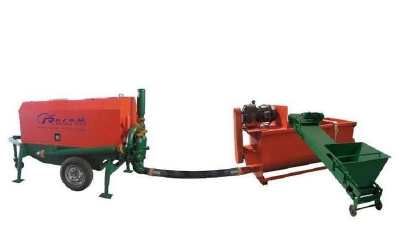 Roof insulation cement foam machine