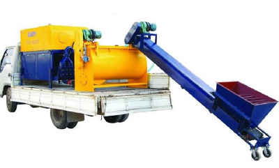 Roof insulation cement foam machine