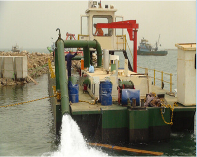 River sand dredging cutter suction dredger