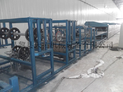 FRP rain gutter making machine