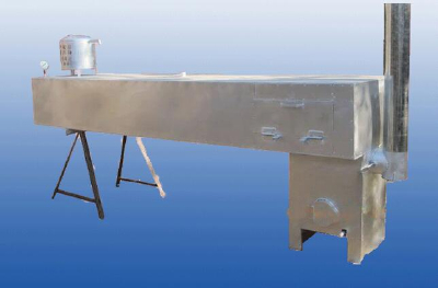 Tunnel type heat conducting oil oven