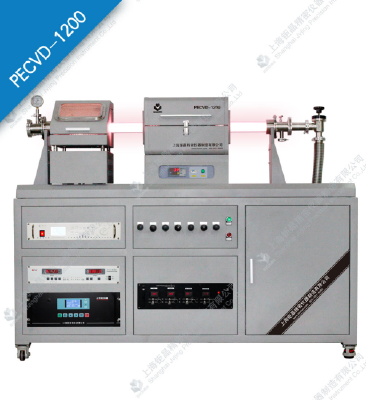 1200 PECVD System with 4 Gas Routes & Vacuum Pump