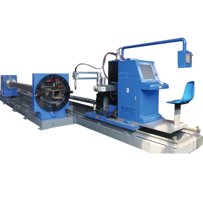 CNC Plasma cutting beveling machine for round pipe and square tube