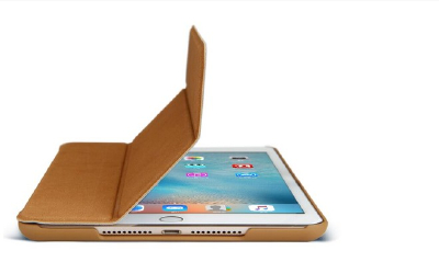 brown with suede leather case for iPad mini 4