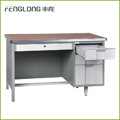 office simple design 2 drawer table desk