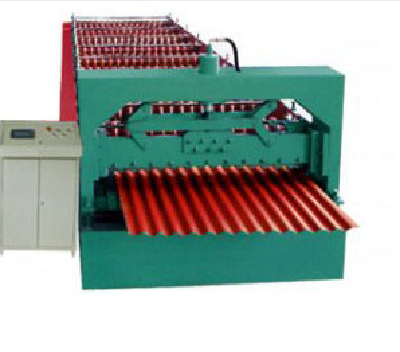 Circular plate arch steel machine