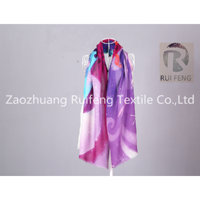 Fashion woolen scarf, Ladies scarf,textile scarf