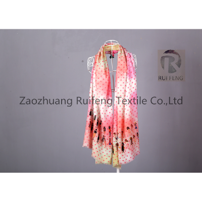 Fashion woolen scarf, Ladies scarf,textile scarf