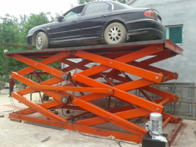 Fixed hydraulic lift