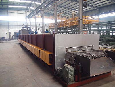 PROTECTIVE ATMOSPHERE QUENCHING CONTINUOUS RESISTANCE FURNACE