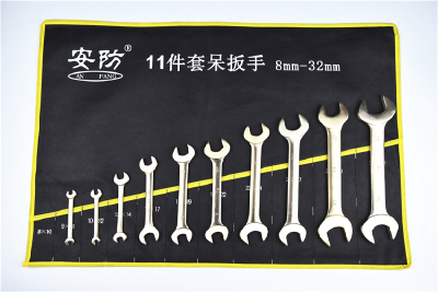 non sparking double open end wrench aluminum bronze material