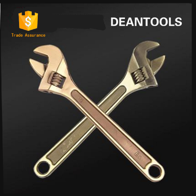 non sparking adjustable wrench, monkey spanner ,shifting clyburn tools