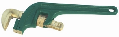 NON SPARKING MONKEY ADJUSTING SHIFTING DIAGONAL PIPE WRENCH , STILSON ,SPANNER PLUMBING TOOL