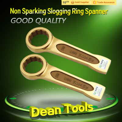 Sparkless striking box wrench ,flogging spanner , slogging wrench copper alloy ,