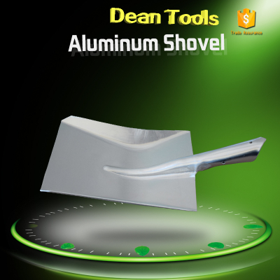 Aluminum alloy flat shovel With Y wooden handle Digging Scoop Snow Remove Square Spade,
