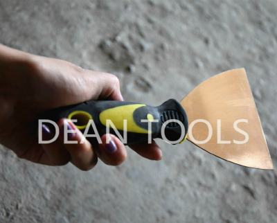 Scraper Brass Putty knife blade , Non Spark , no magnetic , Safety Copper Becu Albr High Hardness