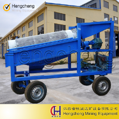small scale mining ore washing equipment small trommel screen mobilegoldwash plant