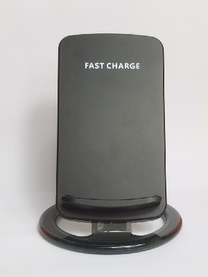 Qi quick charge wireless charger vertical support mobile one coil