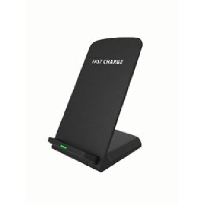 QI wireless charger thin double coil holder vertical fast wireless charger