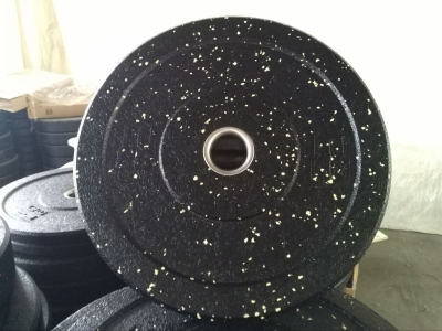 Crossfit high temp crumbs color rubber bumper plate weight plate