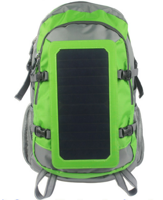 Solar charging backpack