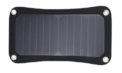 Solar panels are portable charging