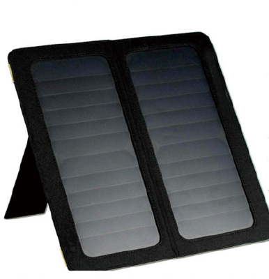 Solar panels are portable charging