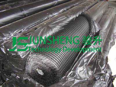 Biaxial FiberGlass Warping Knitting Geogrid