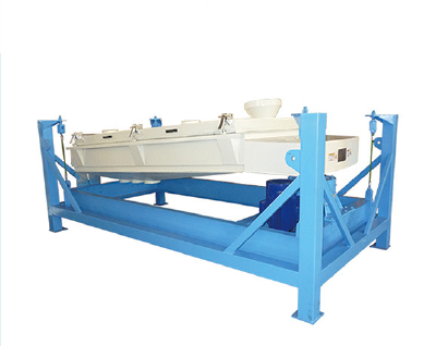Rotary particle grading sieve