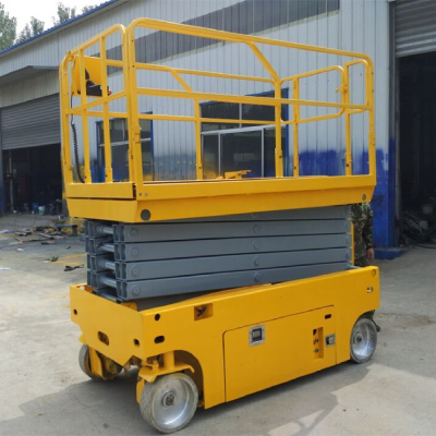 Shear fork type hydraulic lifting platform