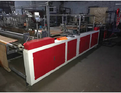 Automatic rope garbage bag making machine