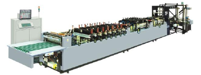 ZKZD-F600 High-speed Three-side Sealing Zipper Standing Bag-making Machine