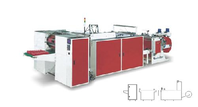 JS-1000 FULLY AUTOMATIC ROLLING GARBAGE BAG MAKING MACHINE WITH CORE AND WITHOUT CORE