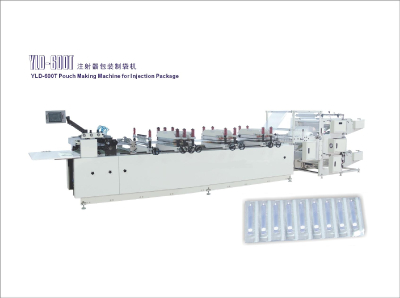 YLD-600T Pouch making machine for injection package