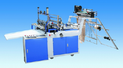 KT-800/600 Heat sealing & cold-cutting without pulling bag making machine