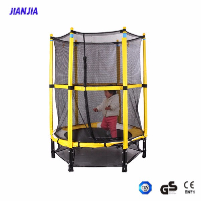 Home Use Kids Jumping Trampoline with Safety Enclosure, kids indoor trampoline