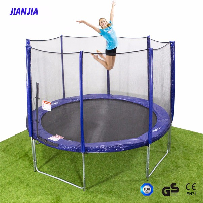 Kids Round Cheap Active Trampoline with Safety Net, Outdoor round Trampoline