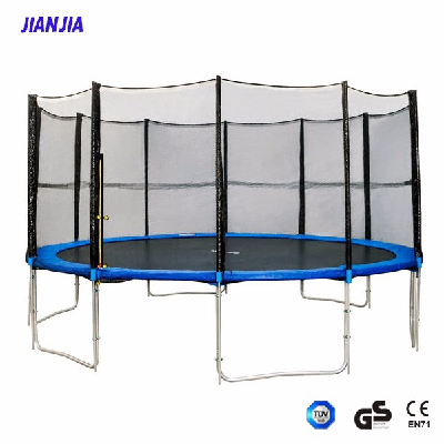 Large Sized 14 Foot Folding Trampolines, Outdoor round Trampoline