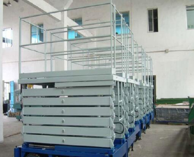 Electric hydraulic high - altitude platform