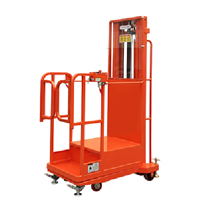 Semi-electric aerial order picker