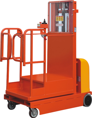 all-electric aerial order picker self propelled