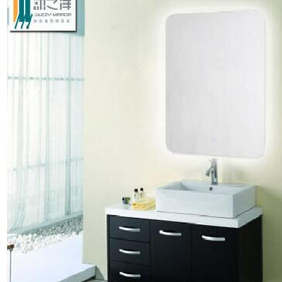 Luminous LED bathroom mirror